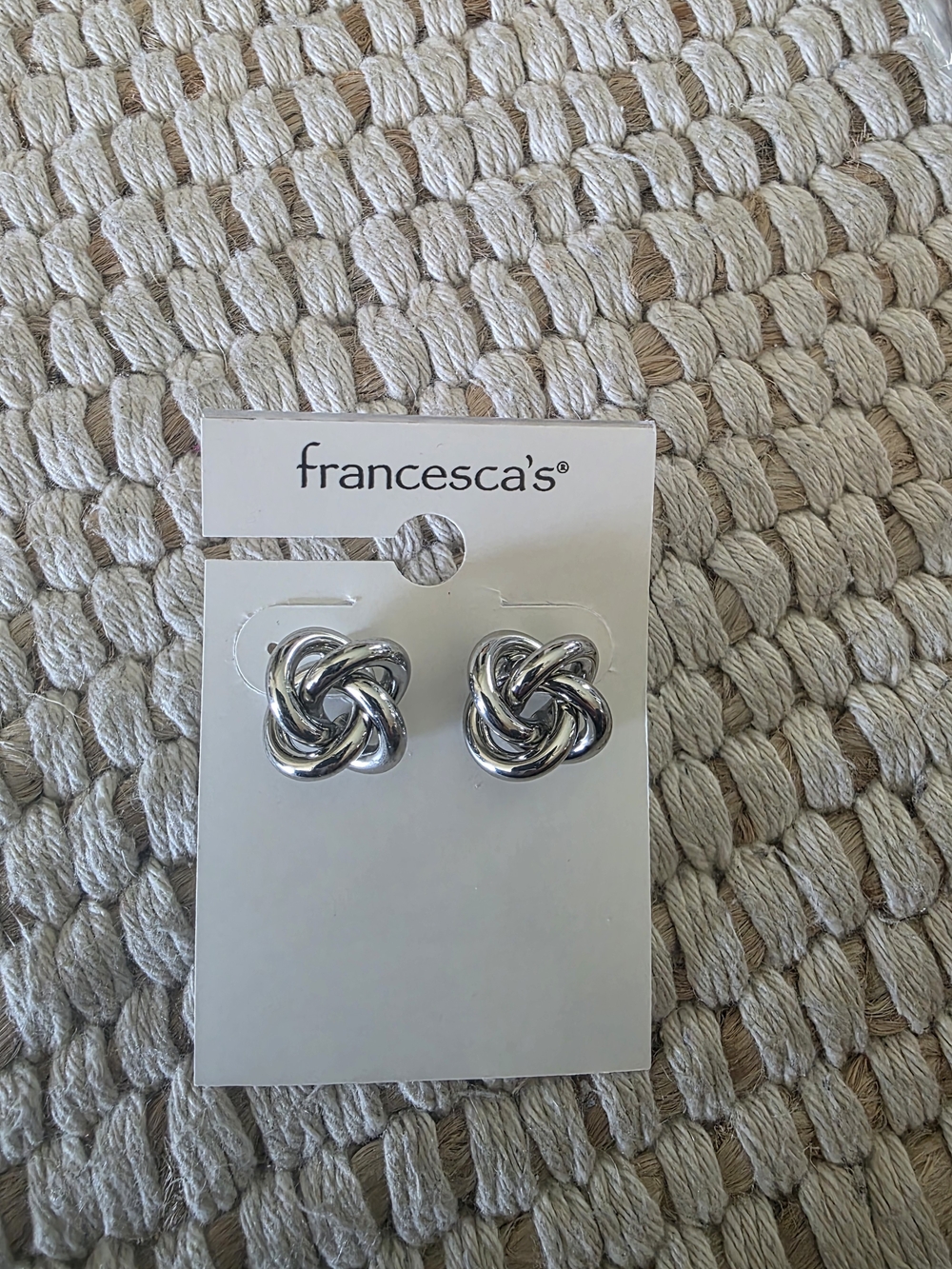 Knot Style Stud Earring